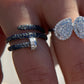 0.72ct Sapphire Swirl Nail Ring