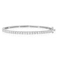 1.65ct Diamond Half-Way Bangle in 14K Rose Gold